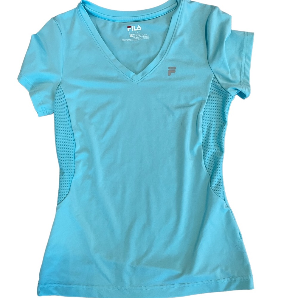 Fila Sport Women’s Athletic Shirt- the color is aqua